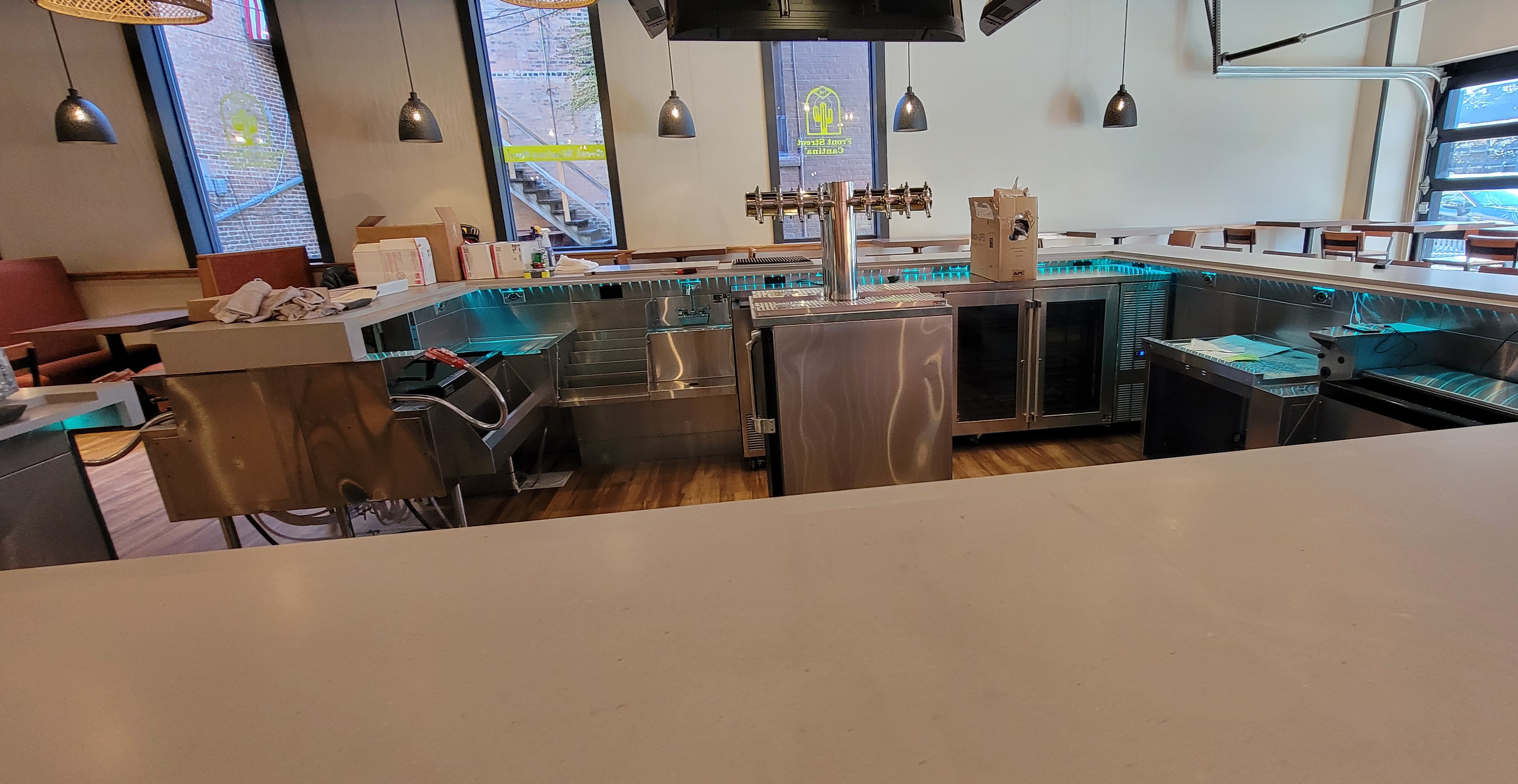 Front Street Cantina — equipment specification details