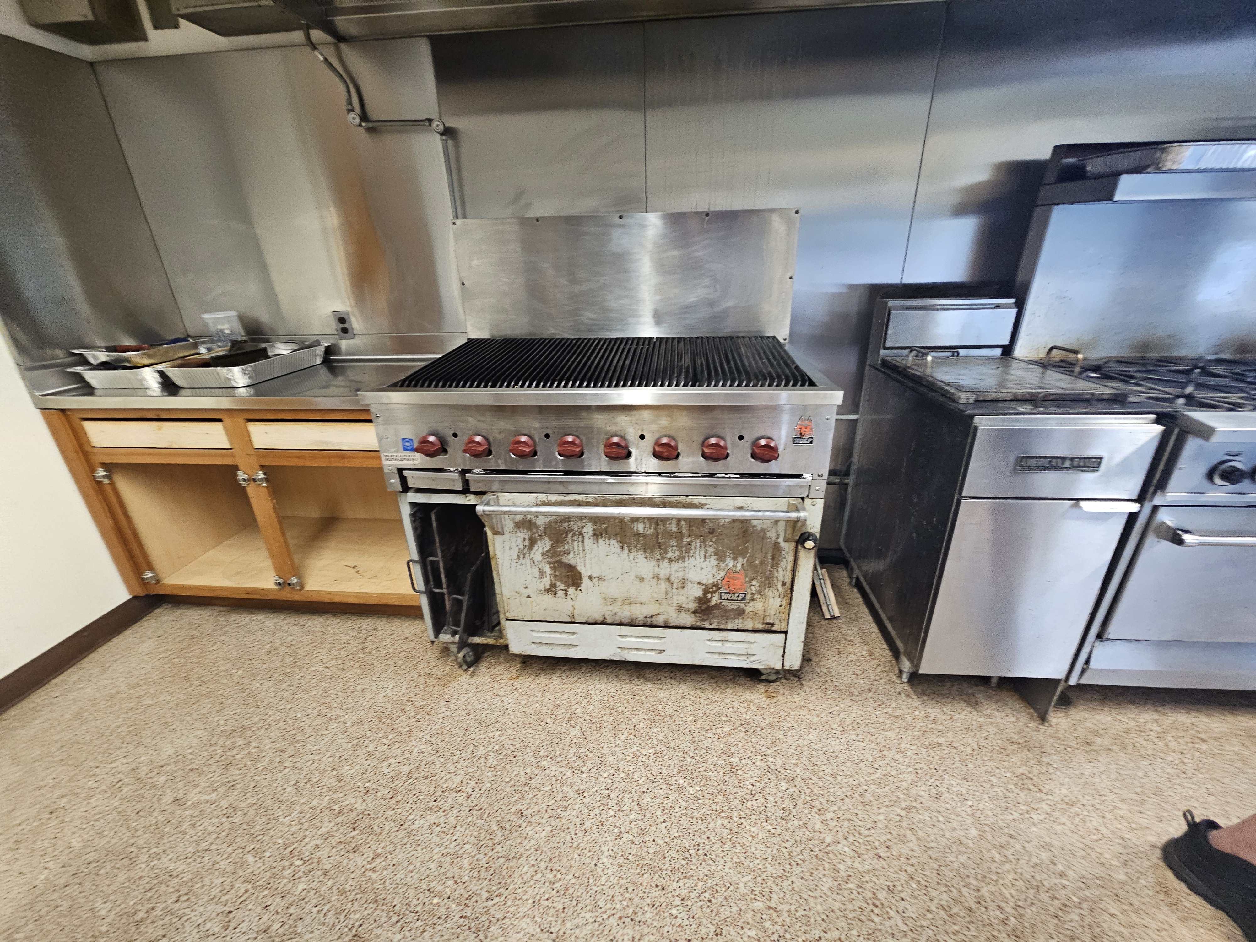 Katonah Fire Department kitchen — new heavy-duty equipment overview